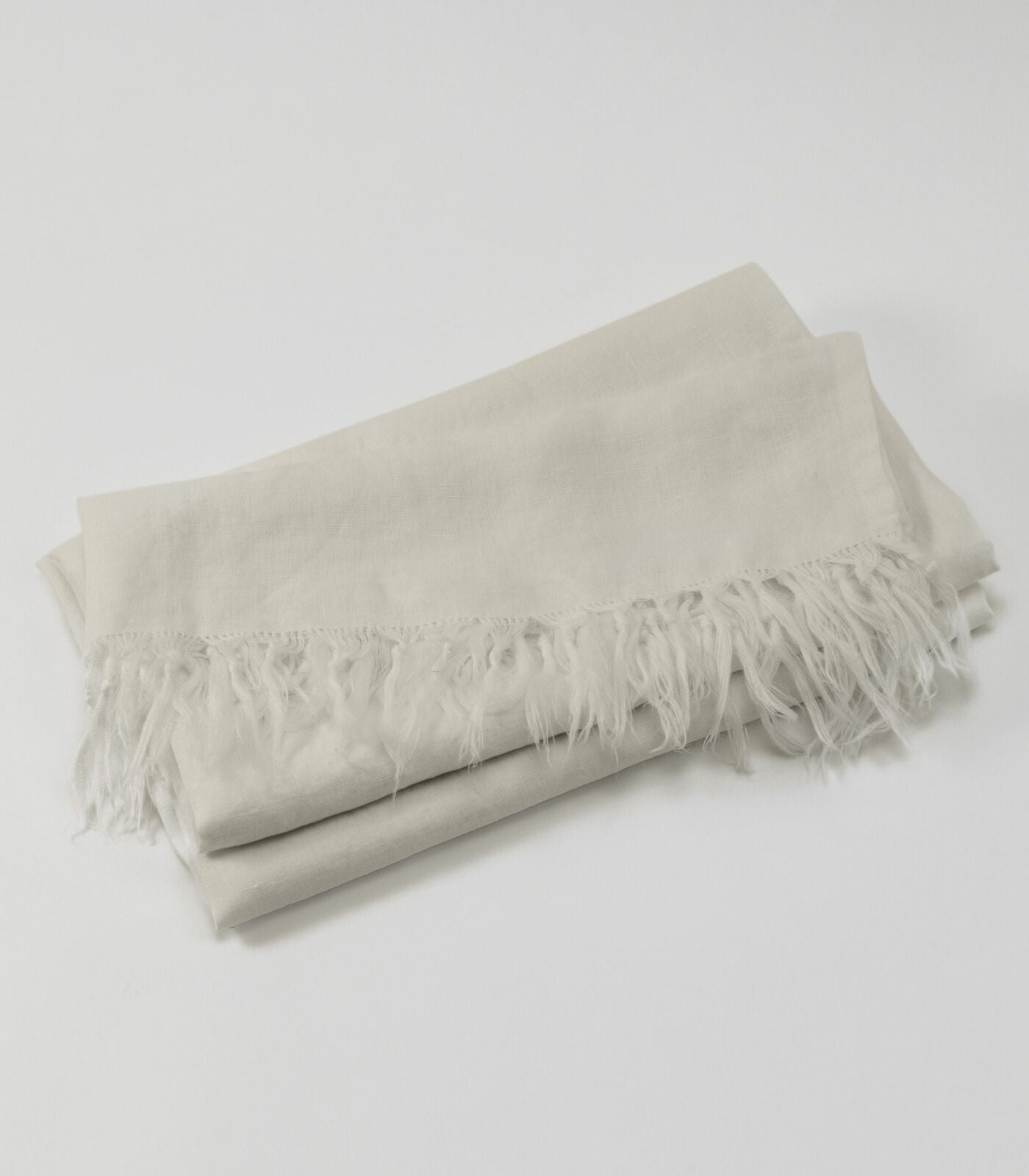 Bhumi Organic Cotton- Linen Throw - Fog