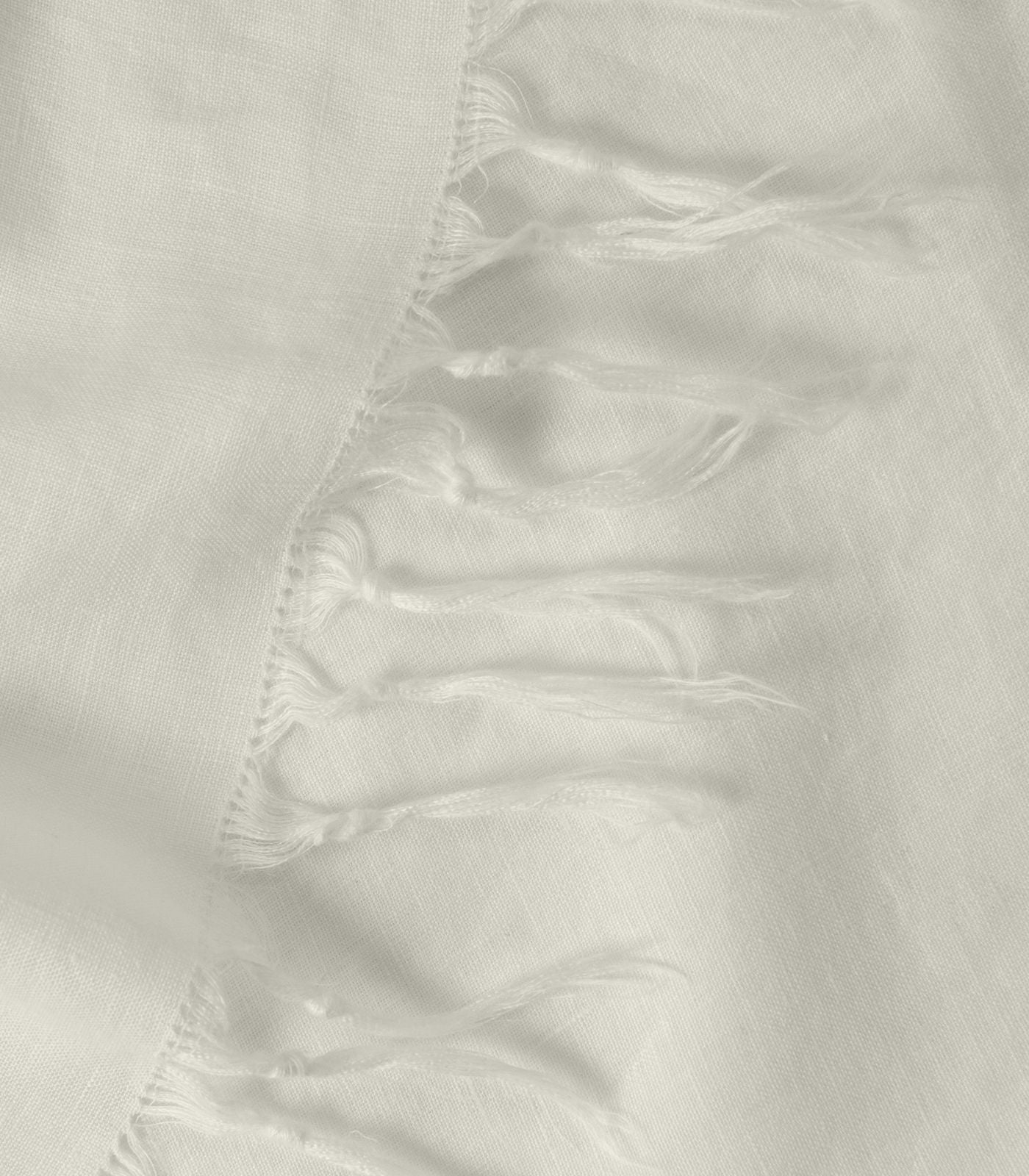 Bhumi Organic Cotton- Linen Throw - Fog